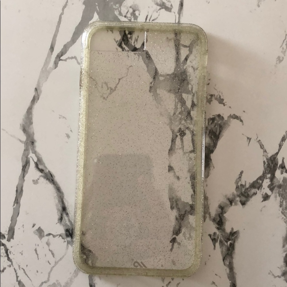 Casemate clear sparkly 6/6s/7/7s Plus case
